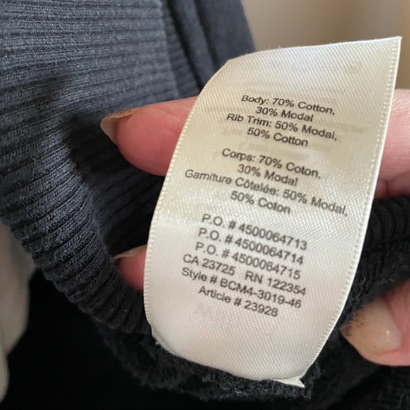 Wilfred Black Cardigan Sweater - Picture 11 of 14